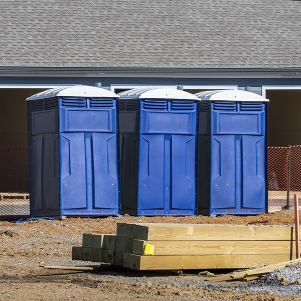 are there any options for portable shower rentals along with the porta potties in Cayuse OR